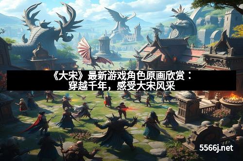 《大宋》最新游戏角色原画欣赏：穿越千年，感受大宋风采